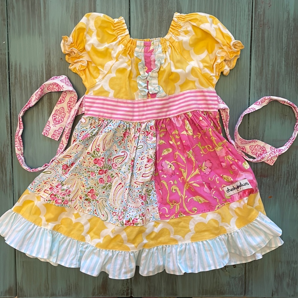 Toddler Girls Cheeky Plum Sundress 2T